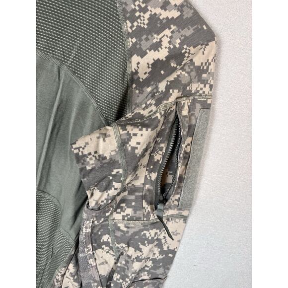 Army Combat Shirt Flame Resistant Size Medium Team Soldier Camo Tactical Long - Picture 7 of 11